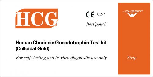 Lateral Flow Human Chorionic Gonadotrophin Test Kit (Colloidal Gold)