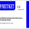 Lateral Flow Morphine/Methamphetamine/Ketamine Test Kit (Colloidal Gold)